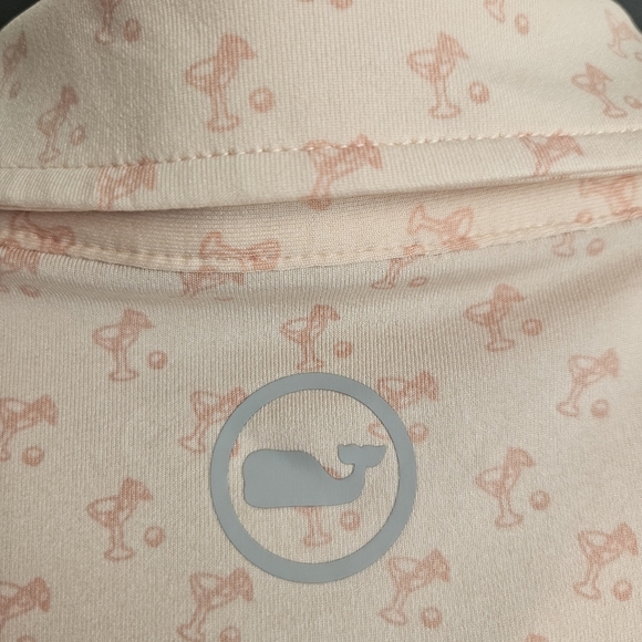 Vineyard Vines X Jim Nantz "Martini" Performance Golf Polo LARGE - Picture 7 of 11